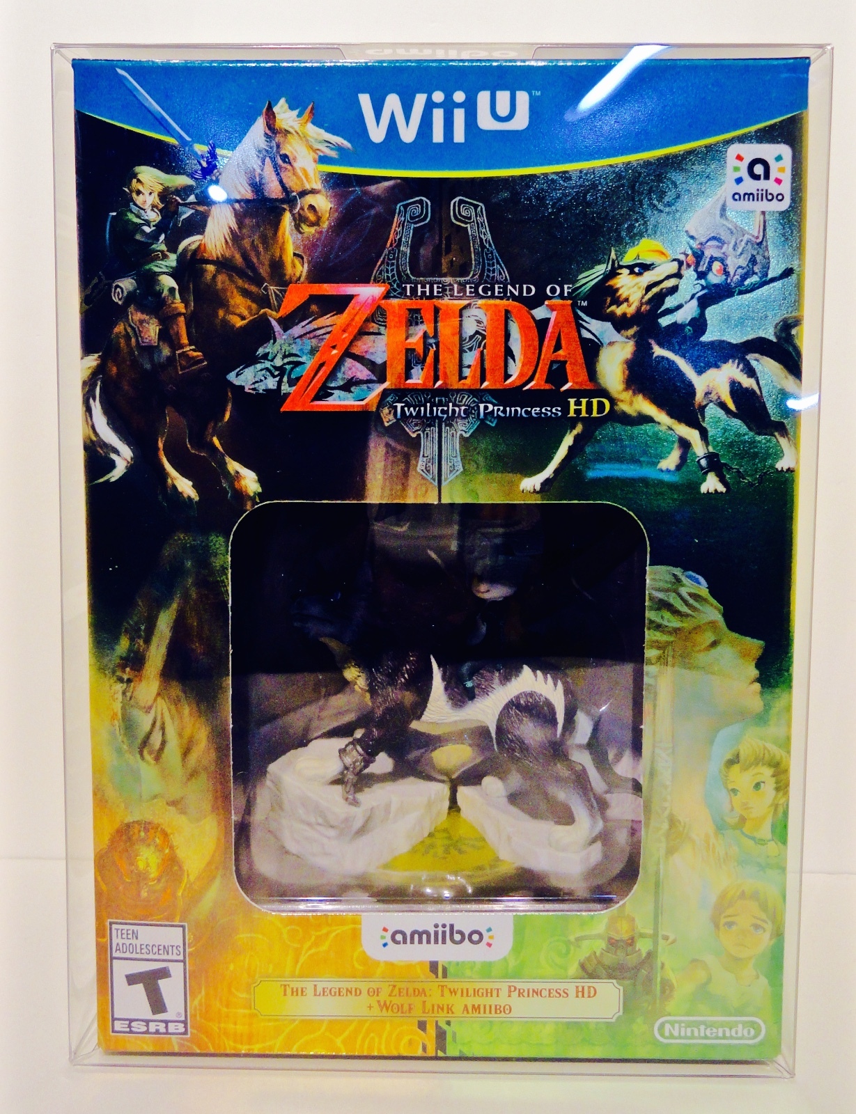 1 Box Protector for ZELDA TWILIGHT PRINCESS HD Wii U Custom Made Acid Free Case