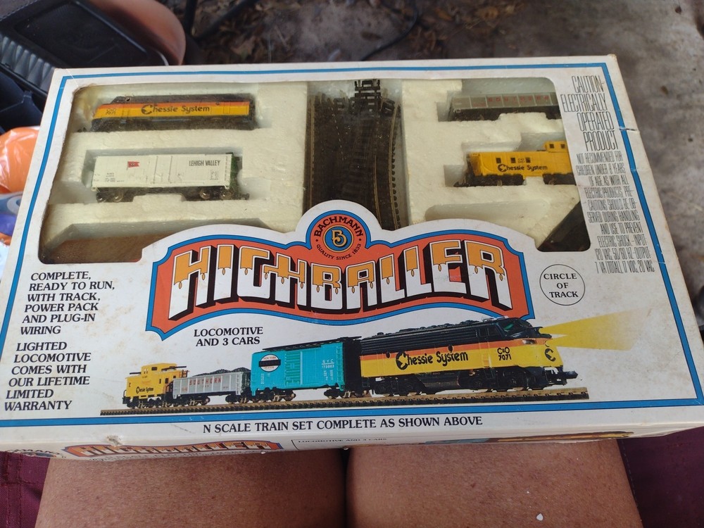 bachmann highballer train set