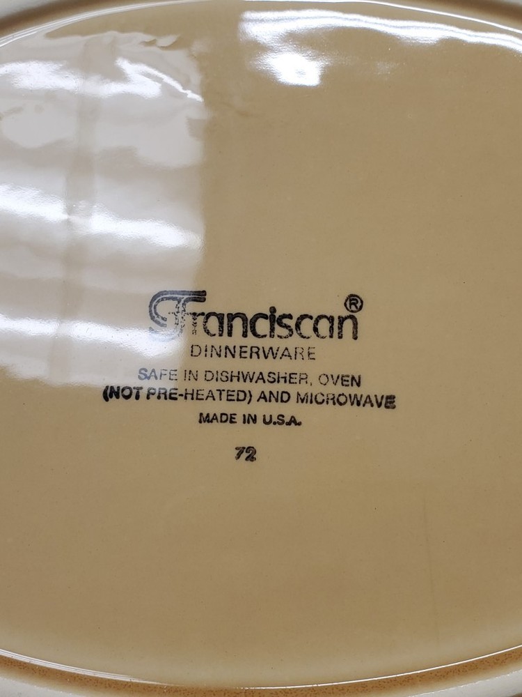 Franciscan Rosette 13" Oval Serving Platter