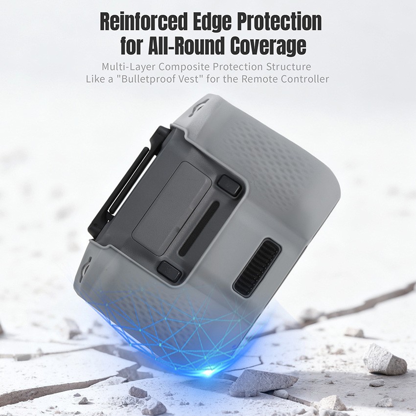 For RC PRO 2 Remote Controller Silicone Case Protective Cover Dust Proof Shell