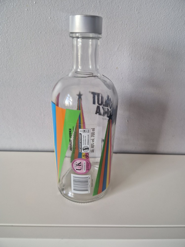 Limited Edition Absolut Be At One 700ml Empty Bottle