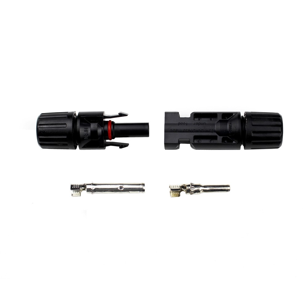 5 Pair Solar Plug Socket + Coupling Solar Connector for Cable 2,5 - 4 - 6 MM ²
