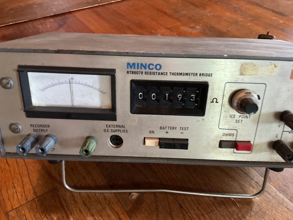Minco RTB8078 resistance thermometer bridge