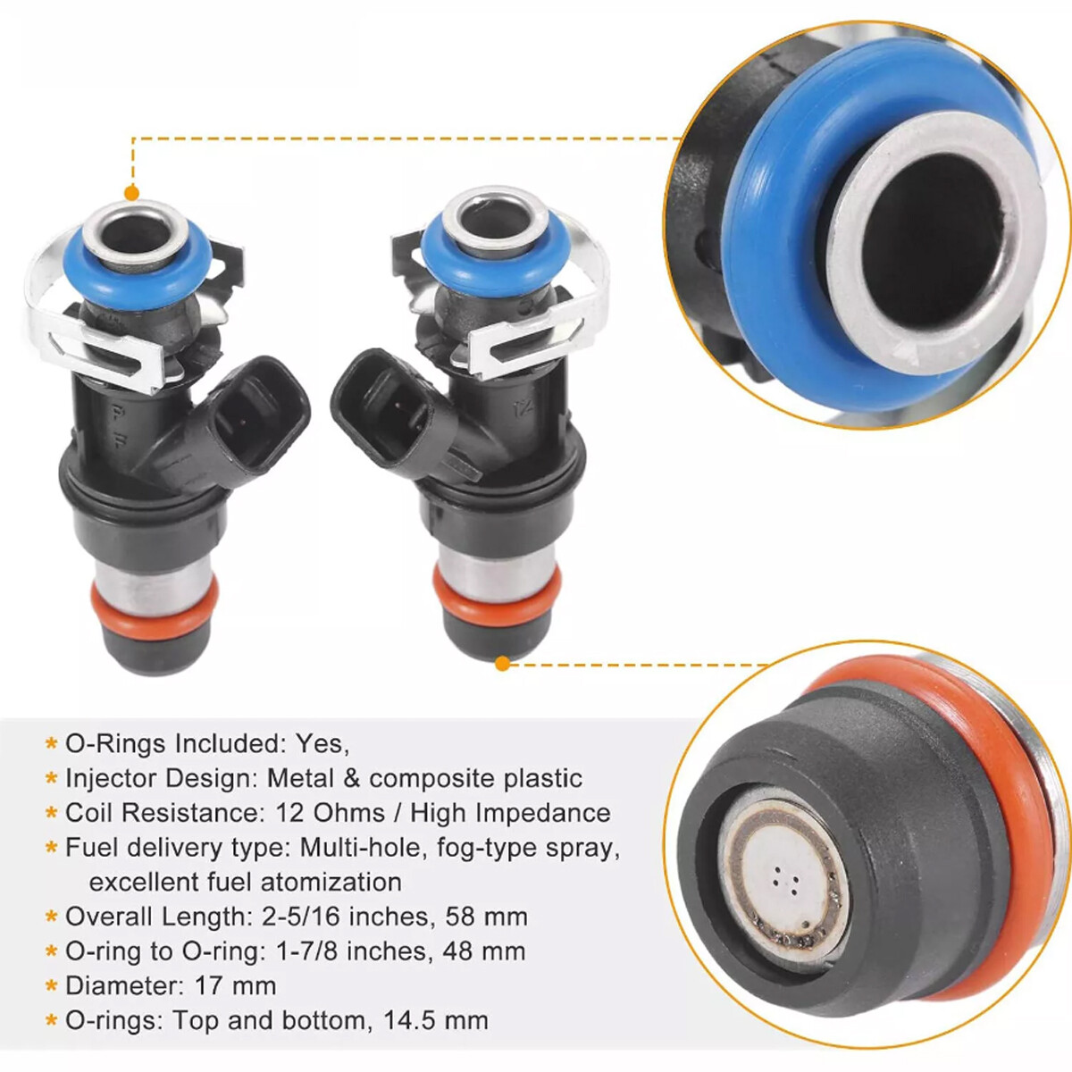 8x Genuine 25317628 Fuel Injectors For ACDelco GMC Chevrolet 4.8L 5.3L 6.0L