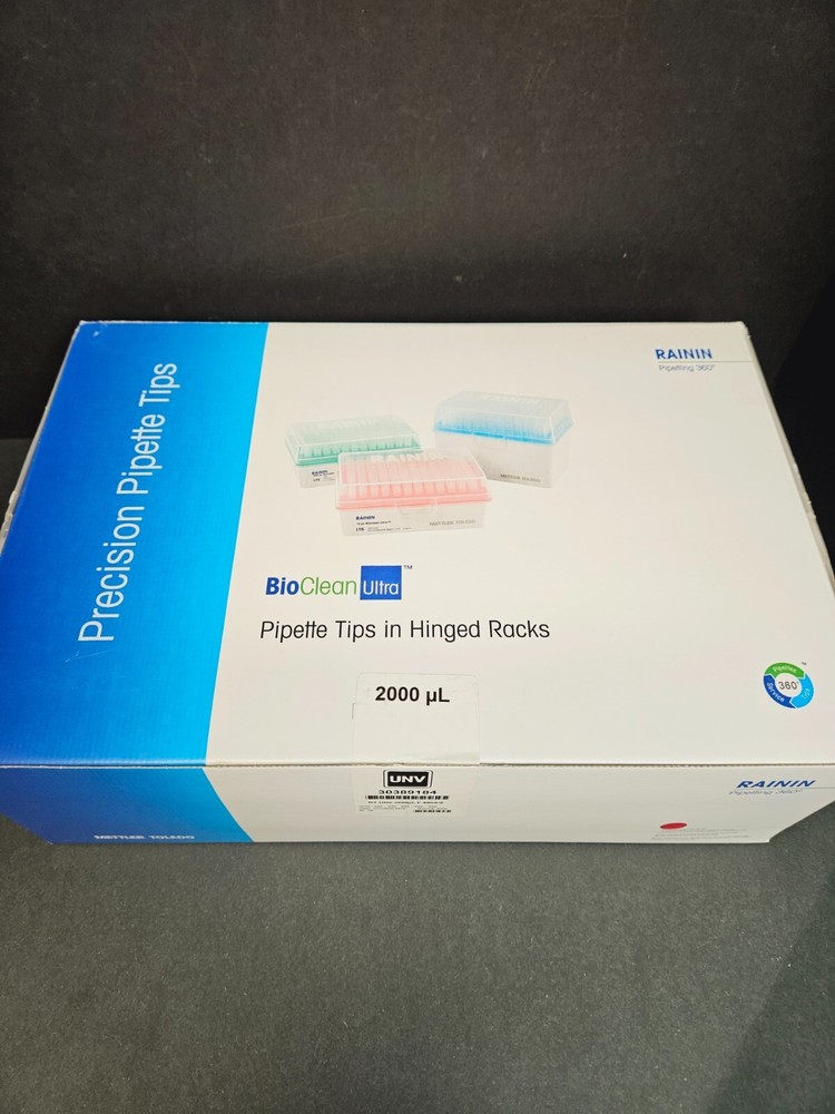 Rainin Pipette Tips 2 ml Universal 16 Racks with 60 Tips Each