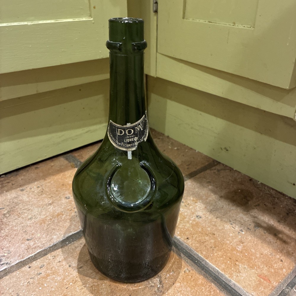 Vintage Benedictine Bottle - Marked DOM