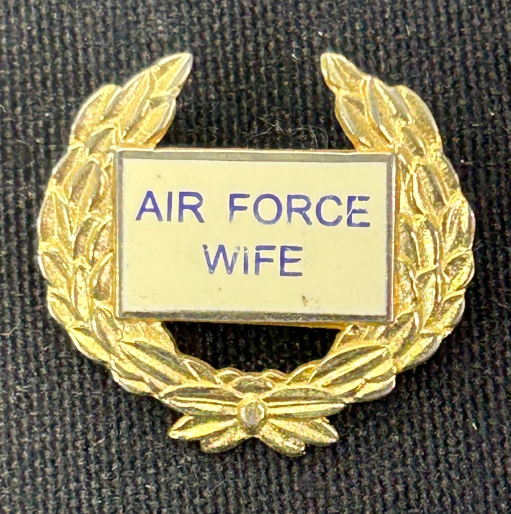 US Air Force Wife Pin