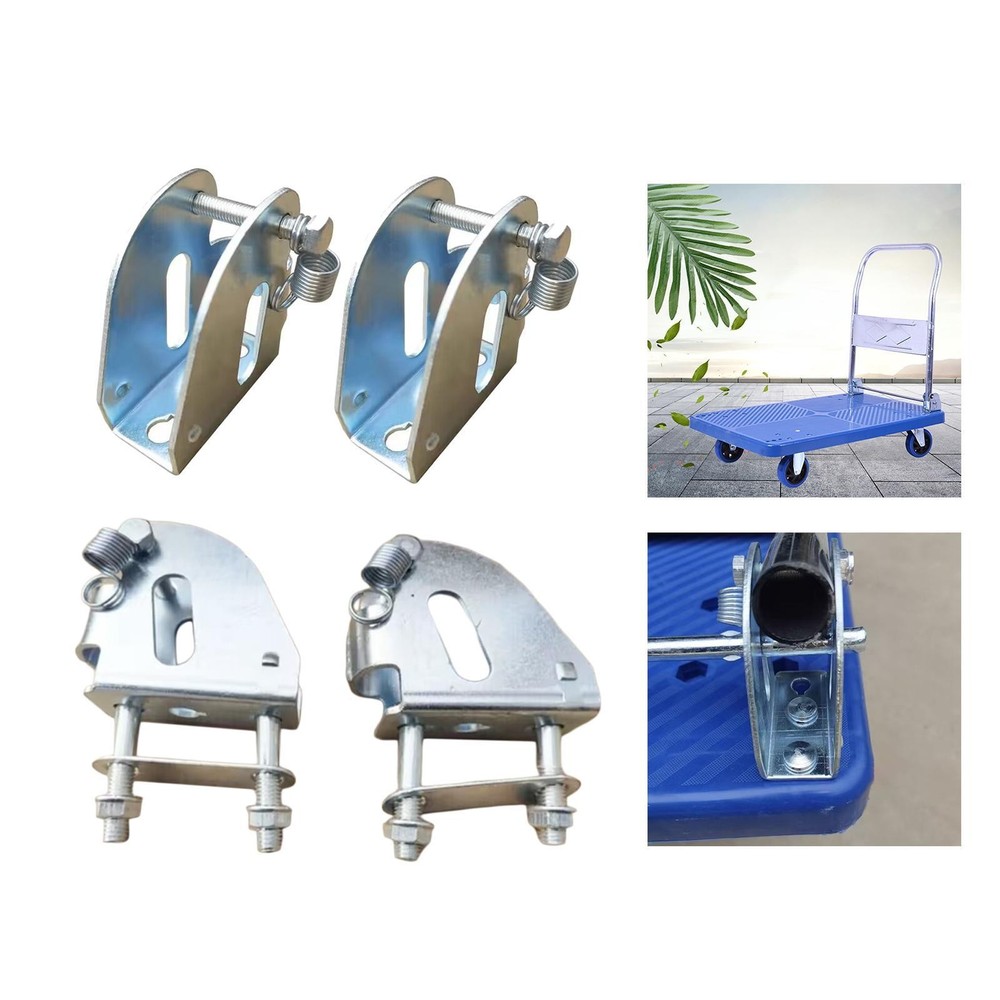 Foldable Push Hand Cart Base Hinge Platform Truck Handrails Base for Foldable