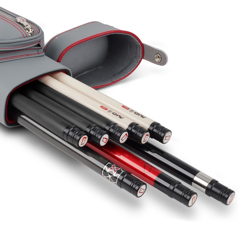 Cuetec Pro Line Grey Hard Pool Cue Case - 3x5