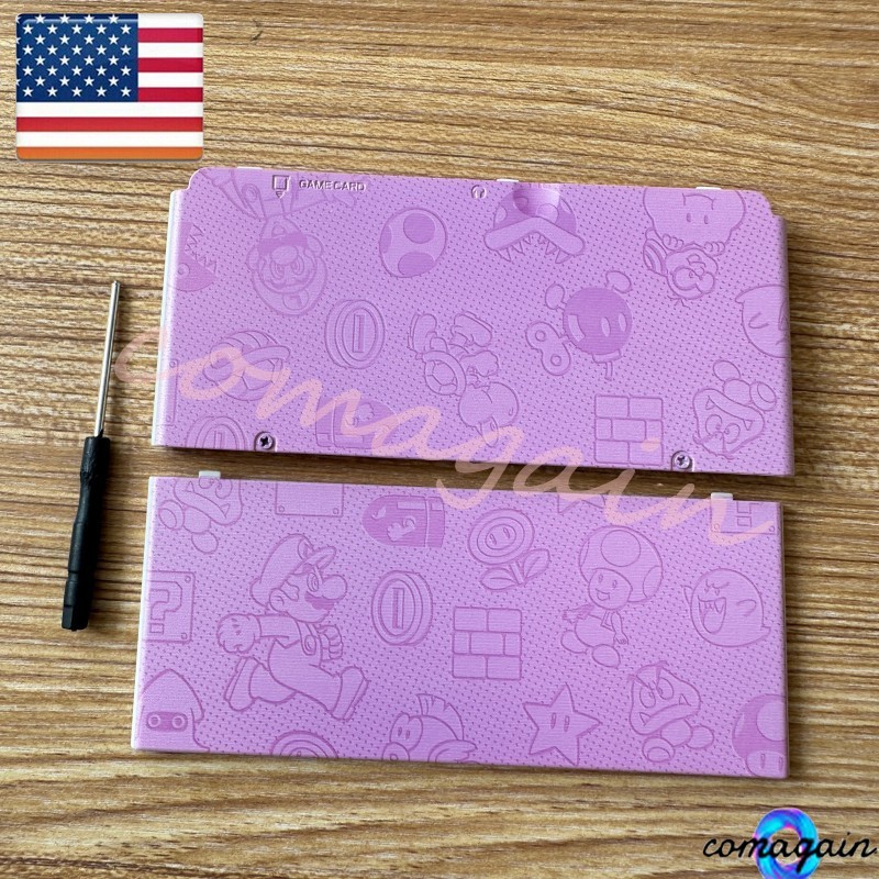 Replace For Nintendo New 3DS (2015) Upper and Back Battery Housing Shell Case