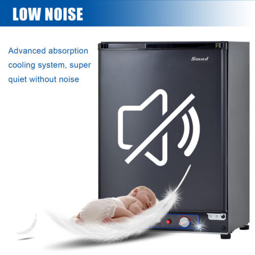 Smad Propane Fridge LPG 12V 3 Way 2.1 Cu.ft Outdoors Refrigerator Camping, RV