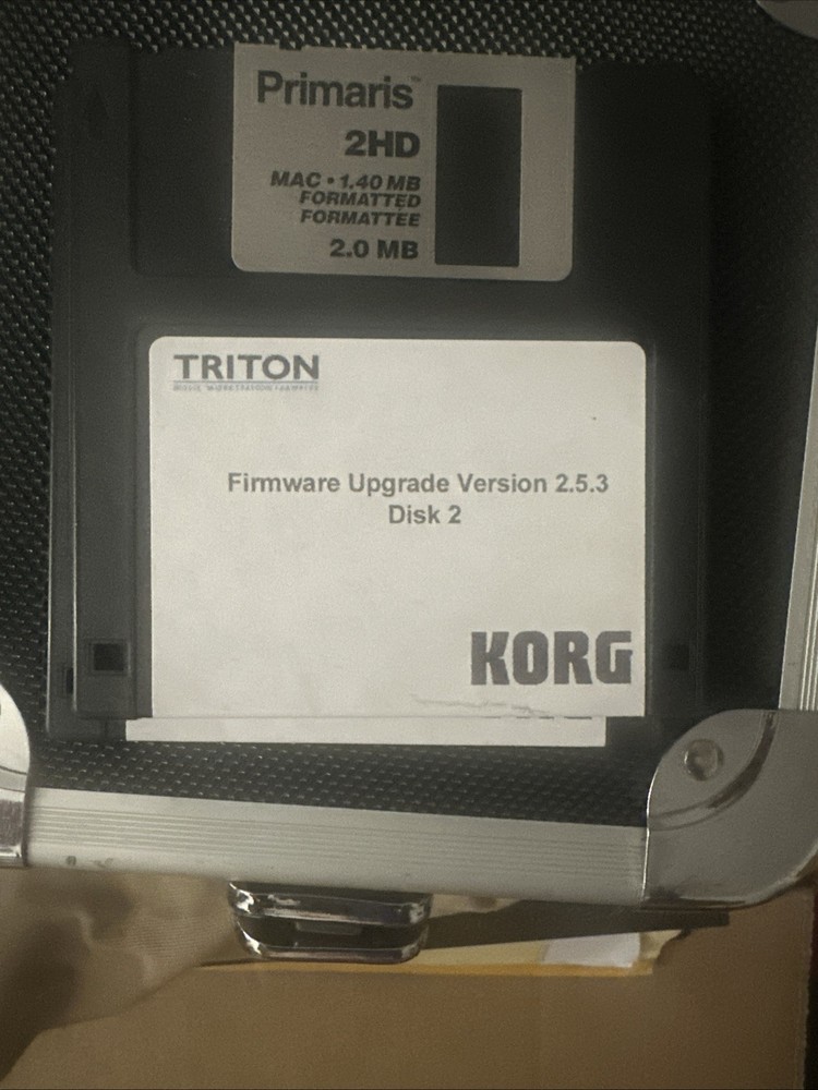 KORG TRITON/PRO/PROX System Version 2.5.3 Upgrade Disk Set