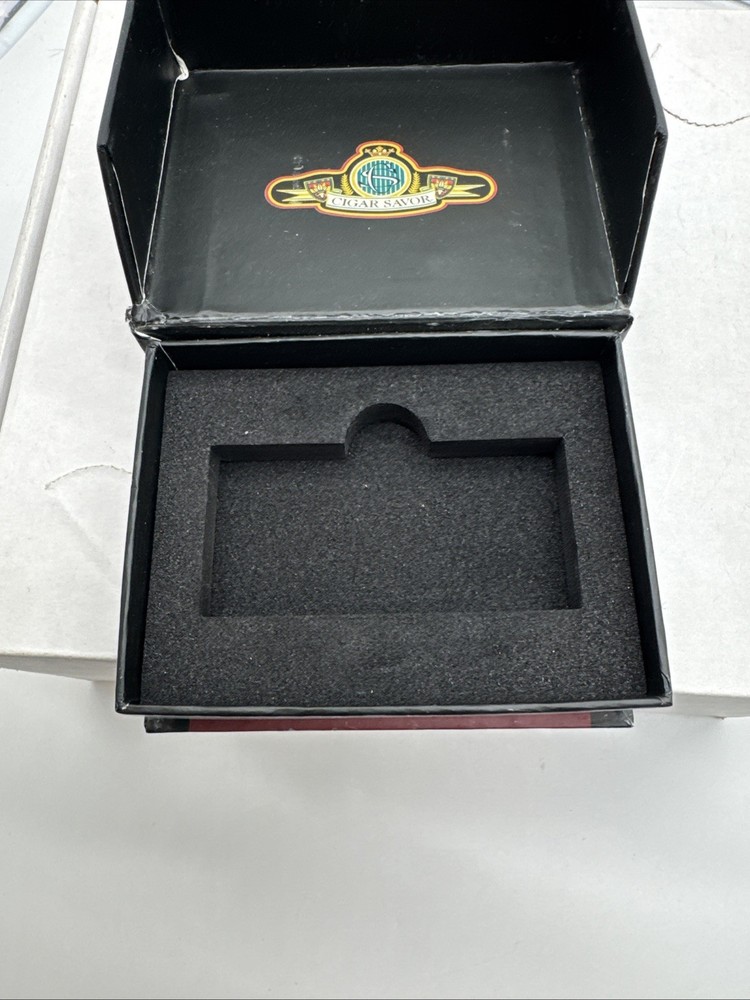 Cigar Savor Double Torch Lighter Works.