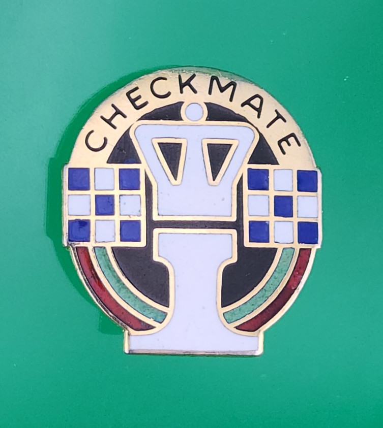 99th Regional Support Command Crest Distinctive Unit Insignia DUI "Checkmate"