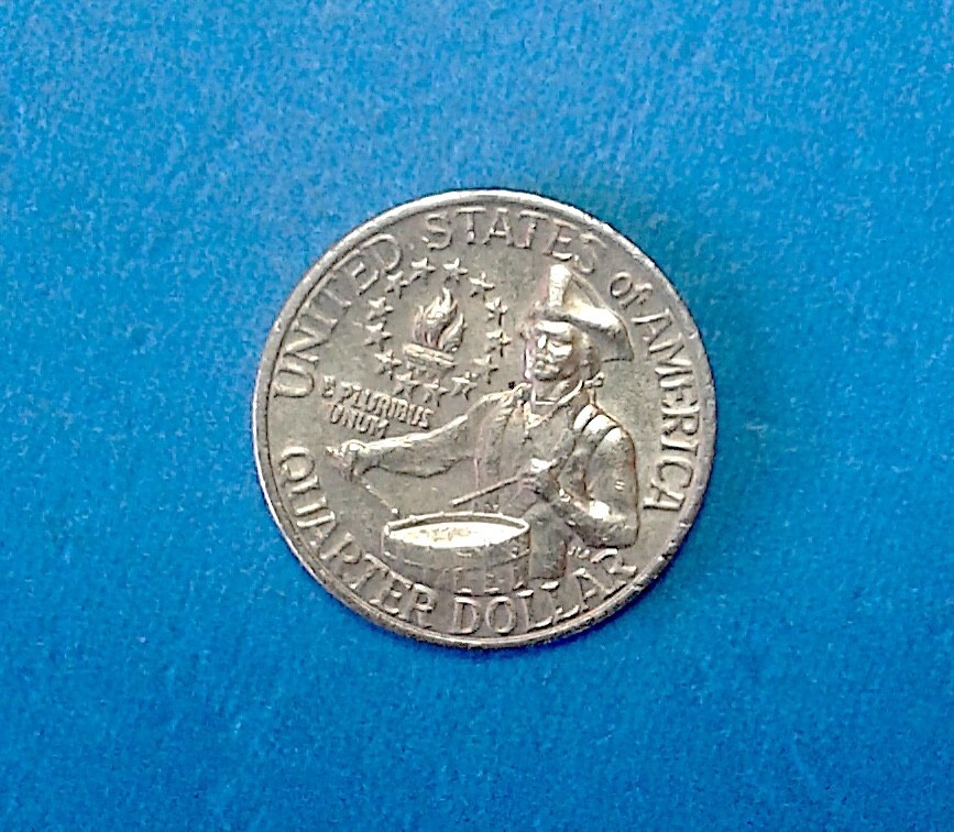 1776-1976 CLAD BICENTENNIAL QUARTER REGULAR STRIKE ERRORS (H)