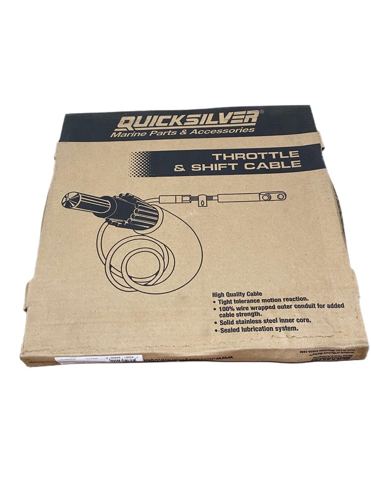 Mercury/Quicksilver 10' Throttle & Shift Cable Part# 896145A10