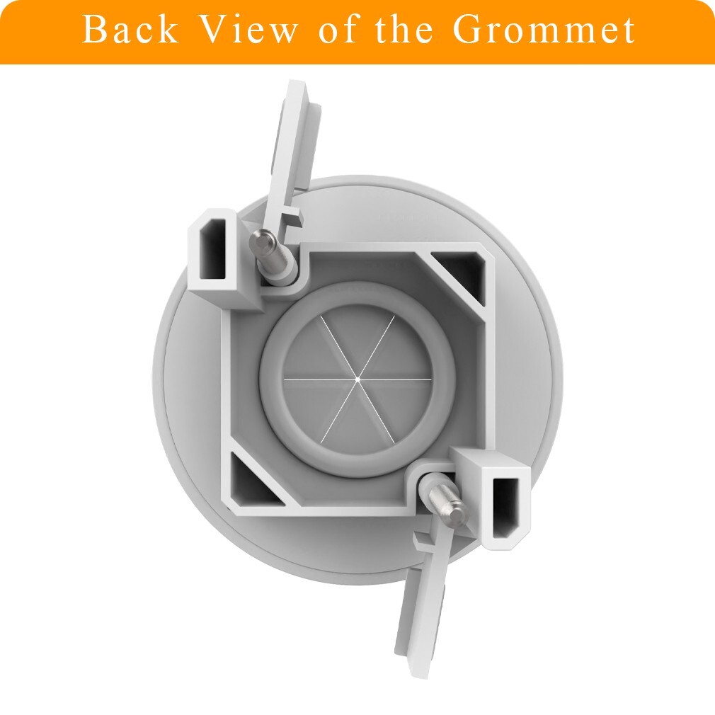 Wall Cable Management Kit In Wall TV Cable Hider Silicone Pass Through 2 Pack