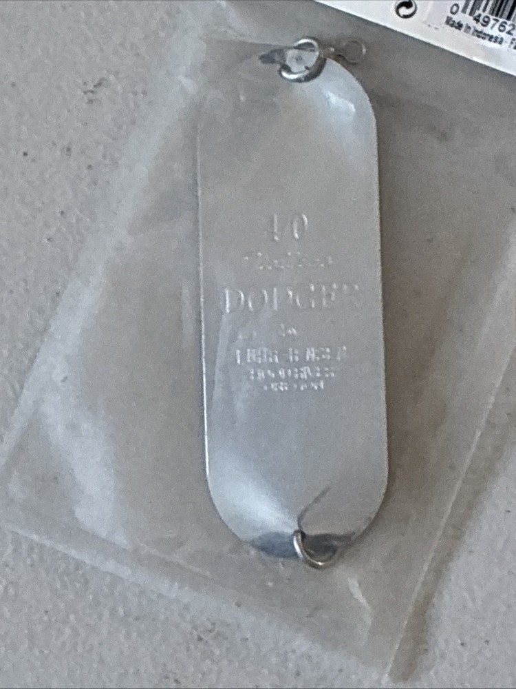 Luhr Jensen 4/0 Jensen Dodger Chrome Flasher.
