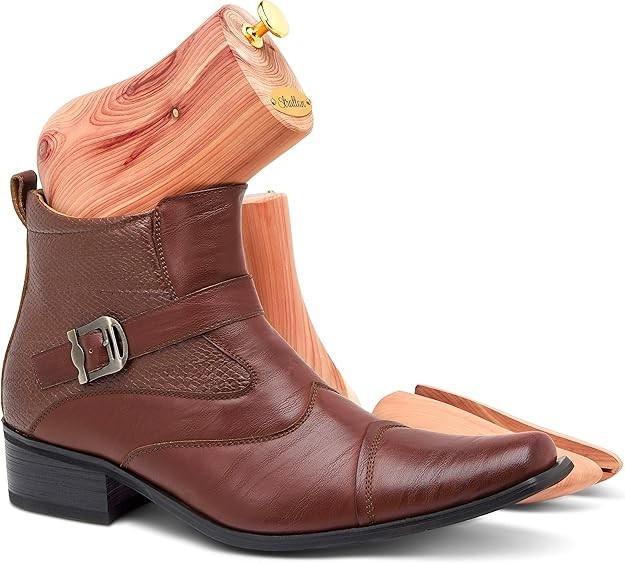 NEW IN BOX Stratton Boss Aromatic Red Cedar Boot Trees Men Size Small US 5 - 6.5