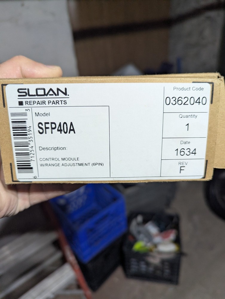 Sloan Sfp-40-A Control Module, 6-Pin