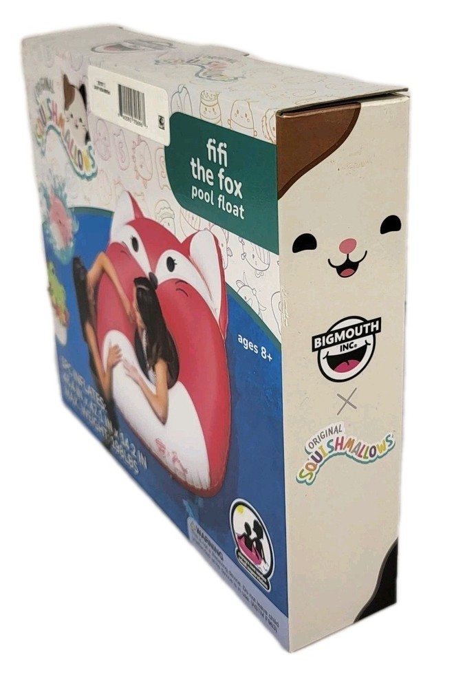 Fifi The Fox Pool Float , Original Squishmallows, Ages : 8+