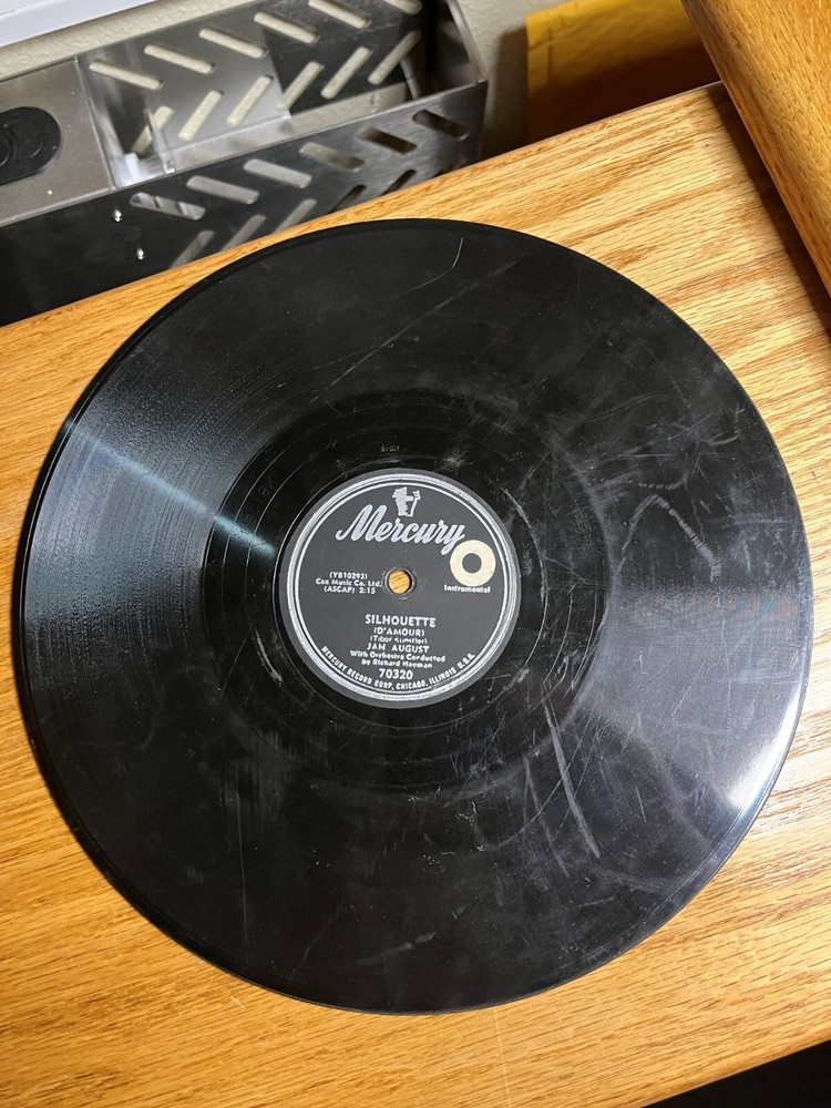 Mercury 10" Record - Esplanada / Silhouette - READ