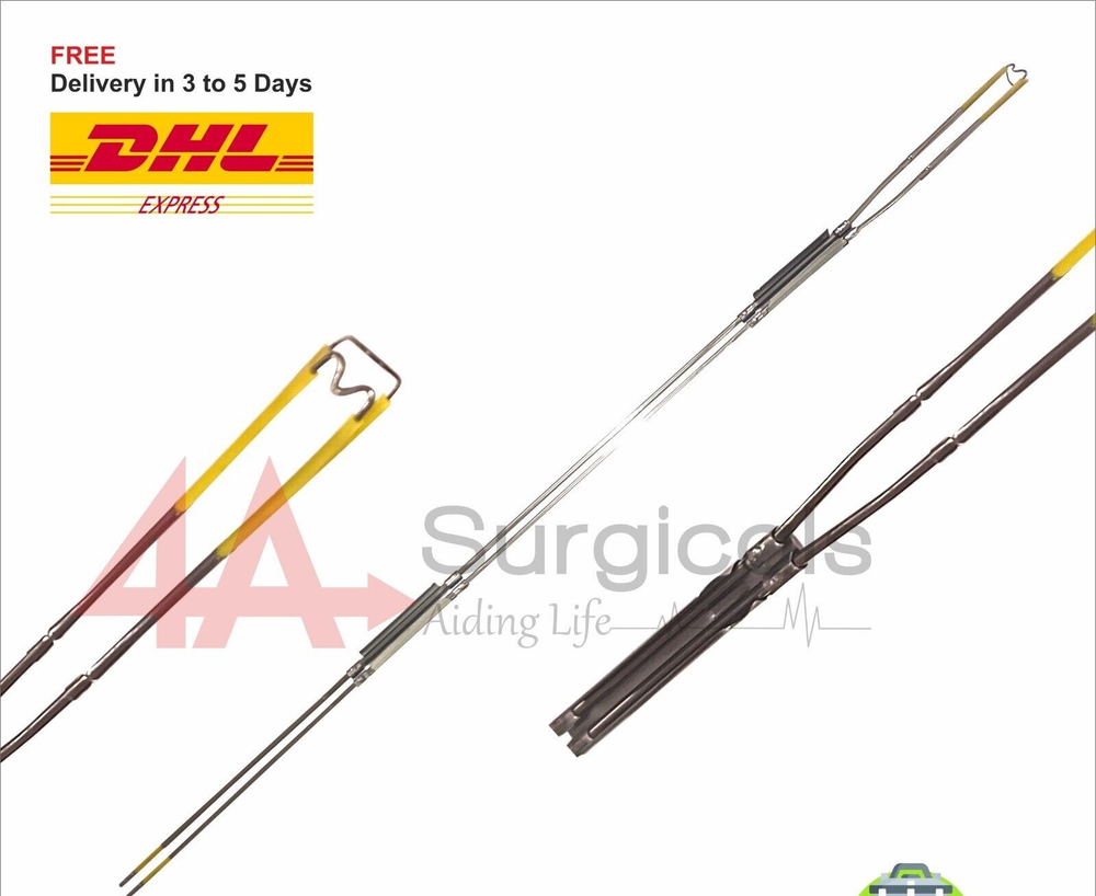 4A STORZ BIPOLAR CUTTING LOOP DOUBLE STEM PACK OF 5