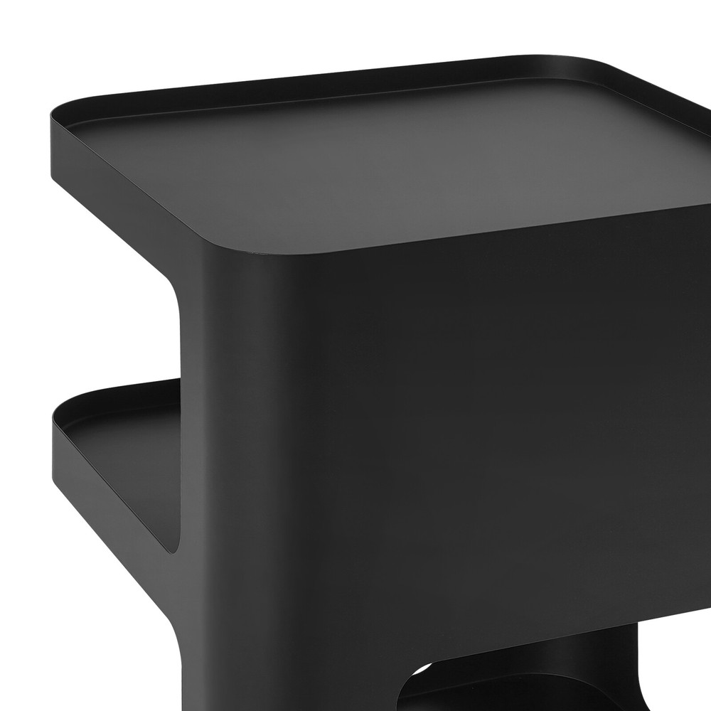 Modern Side Table, Metal Nightstand, Modern End Table