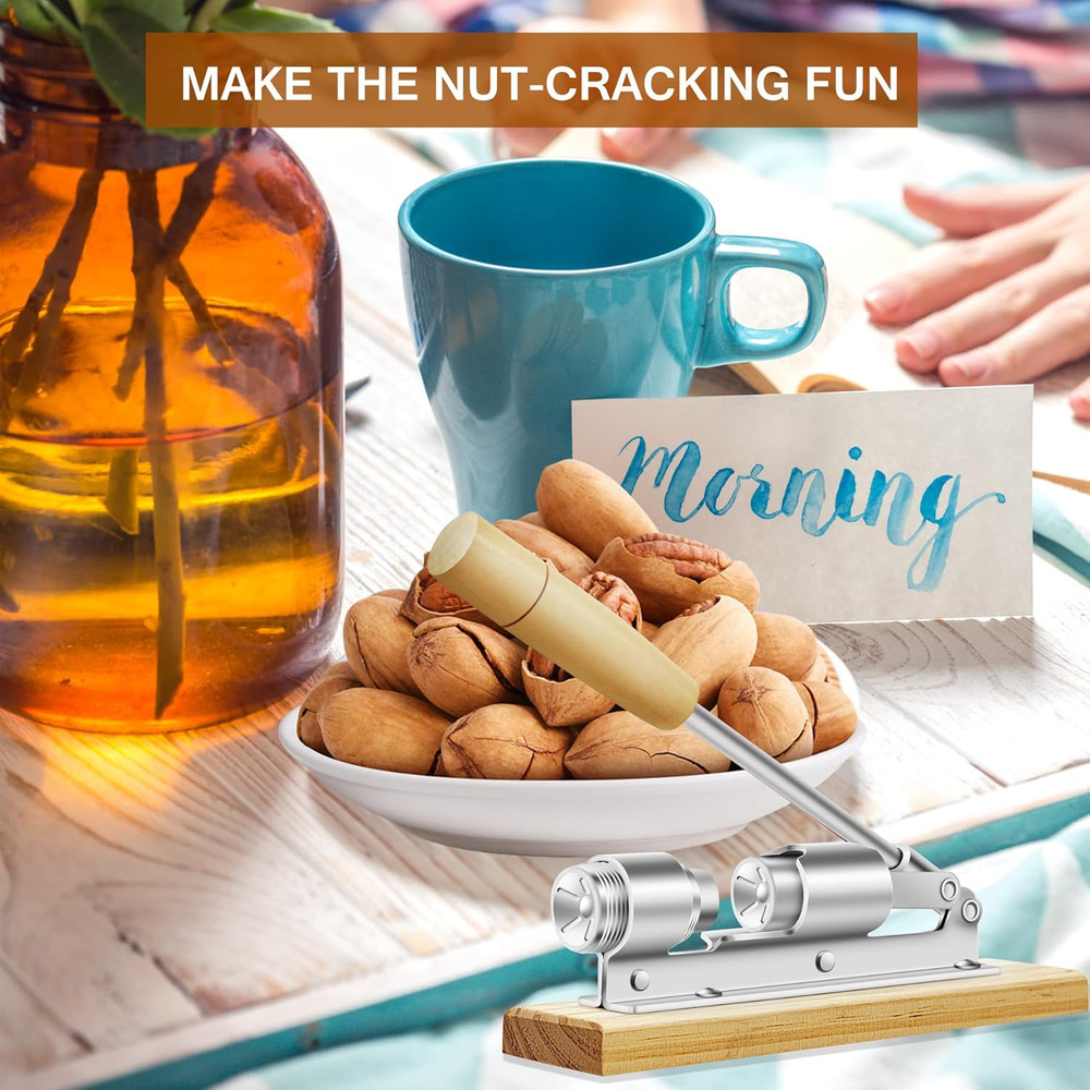 Nutcrackers for Nuts Nut Crackers for Pecans Heavy Duty Nut Cracking Tools...