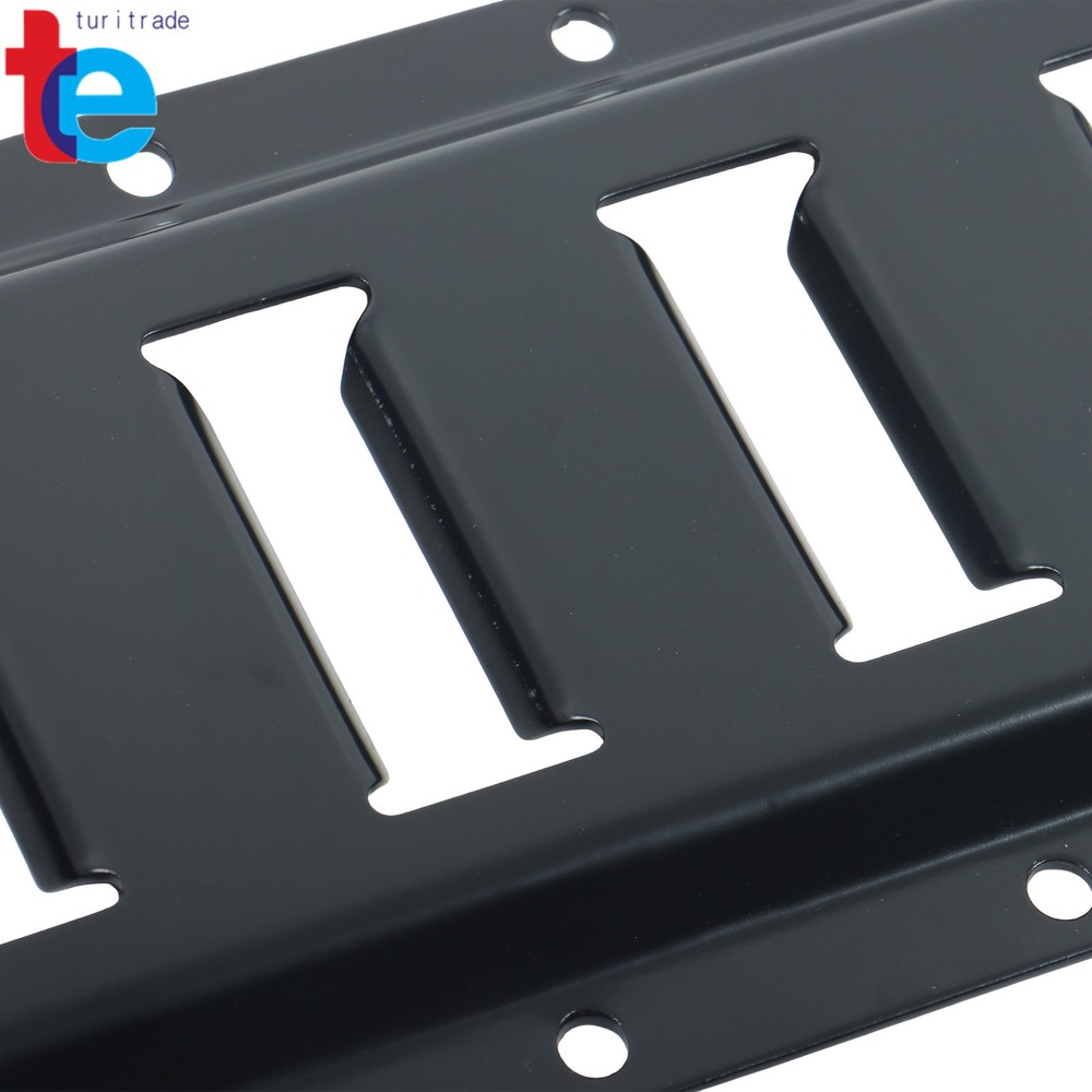 4 Pack 2' Horizontal E Track Tie-down Rail Kit For Trailer Wall or Floor Black