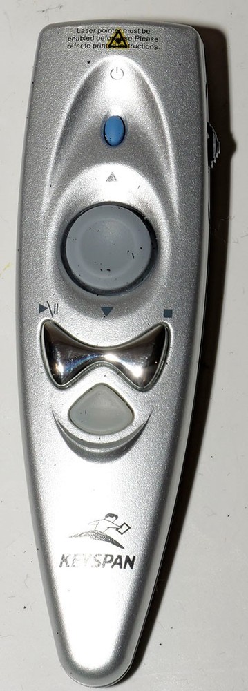 Presentation media remote control, Keyspan red laser pointer