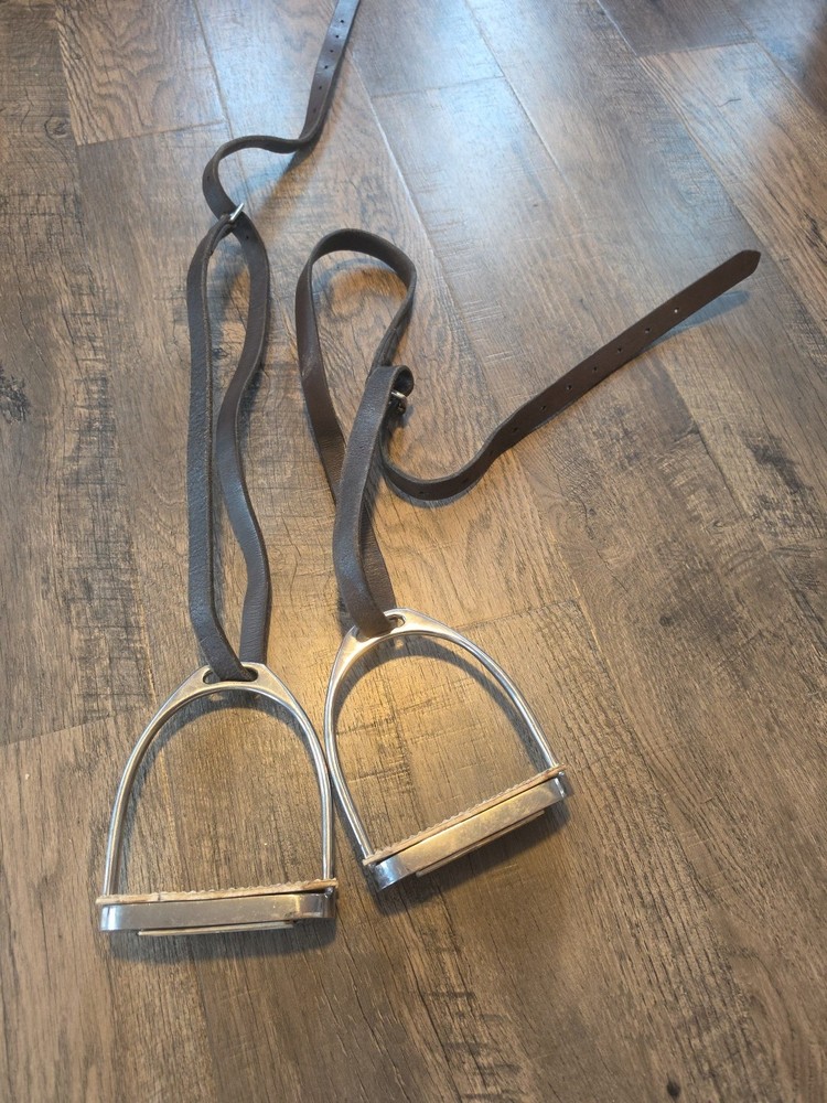 English Sturrips With Leathers