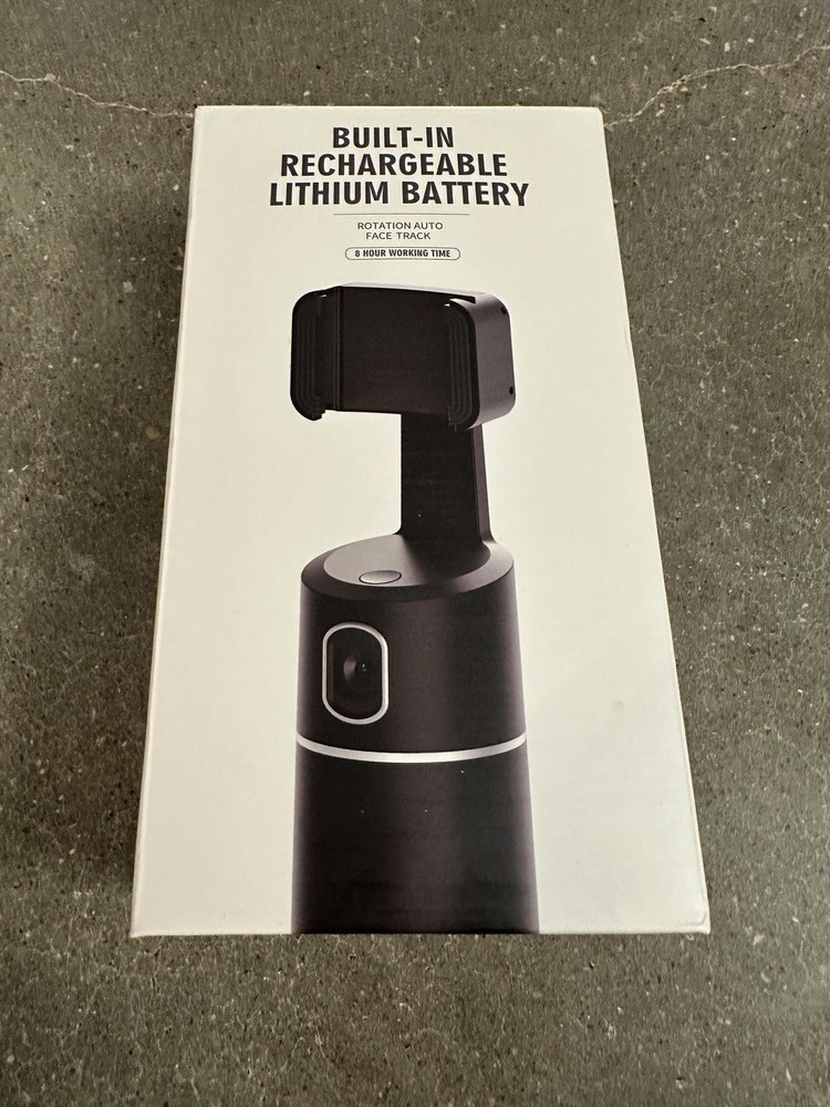 Built-In Rechargeable Lithium Battery Auto Face Tracking Device