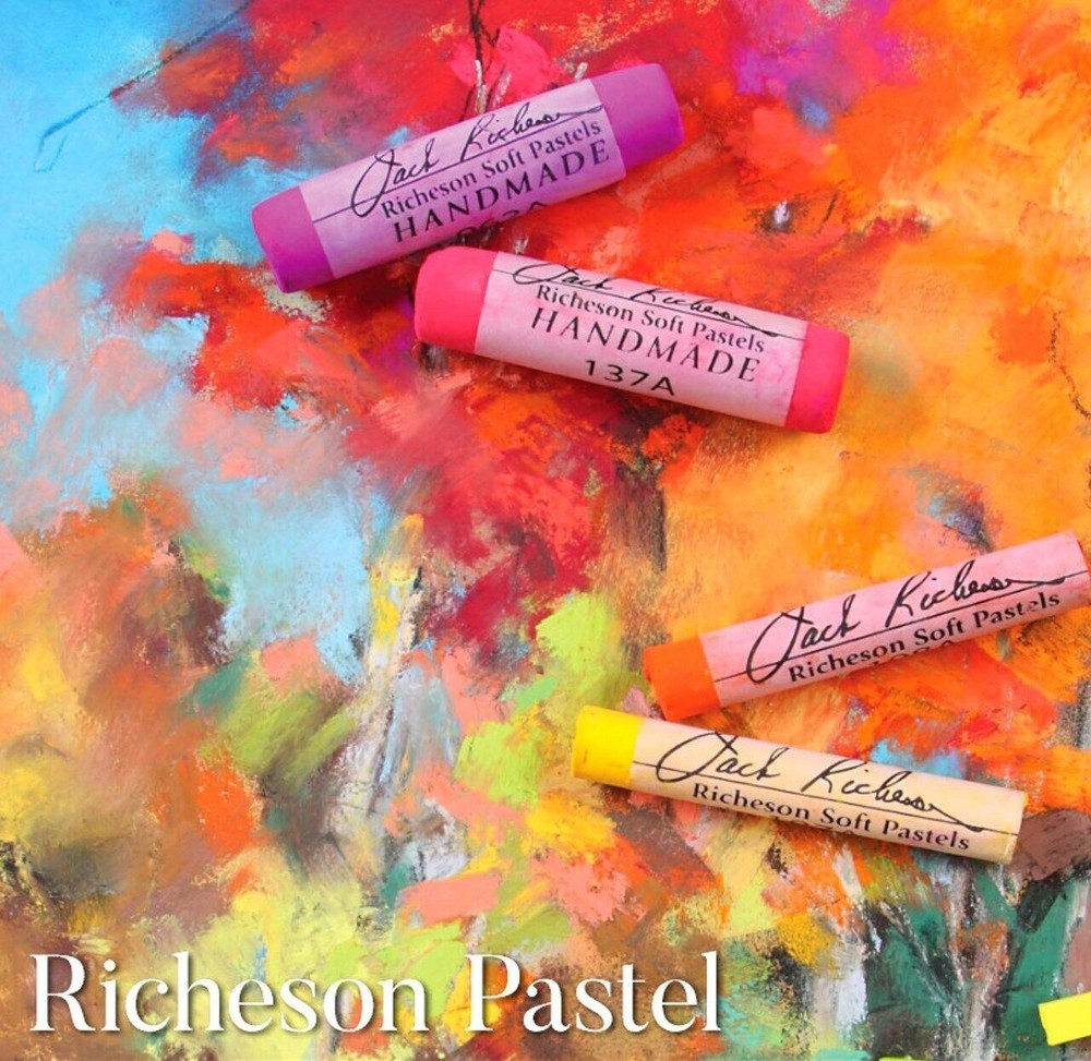 JACK RICHESON Professional Artists Pastels Set Handmade Soft Medium Hard + Tools