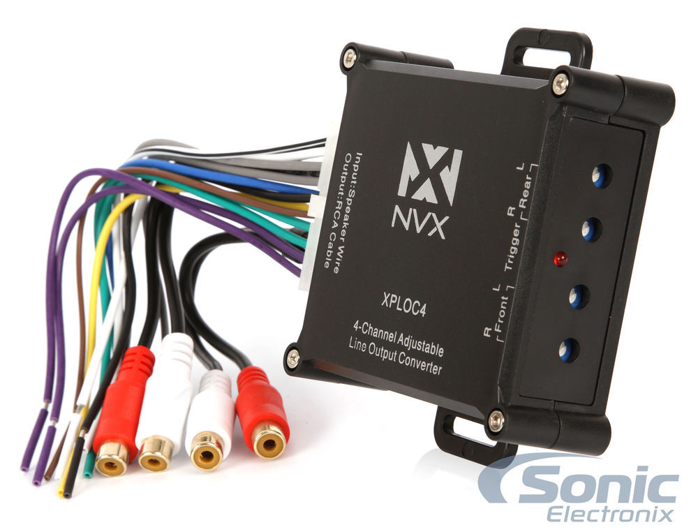 NVX XPLOC4 | 4-Channel 600W (150W/ch) Line Output Converter