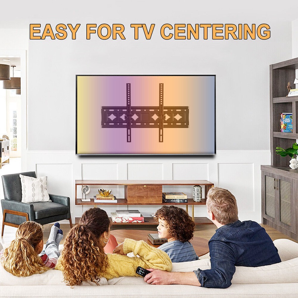 1Pack Universal TV Wall Mount Bracket Tilt for 32-75 inch Adjustable Bracket