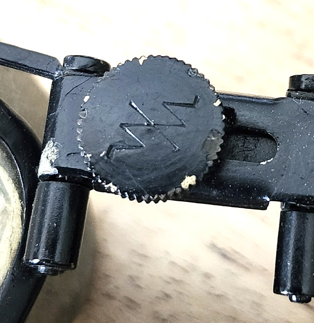 Rare Welco Welsh Original WWII Black Frame Pilot/Aviator Goggles