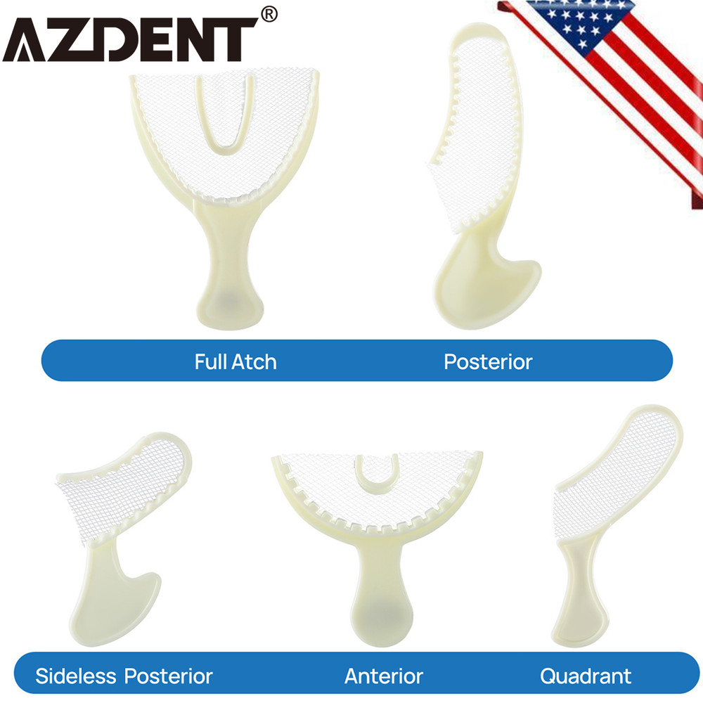 Dental Impression Bite Registration Triple Trays Mold (Choose Size & Quantity)