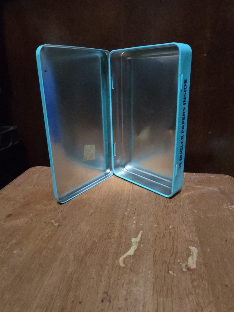 Vintage Bugler Cigarette Empty Tin Can