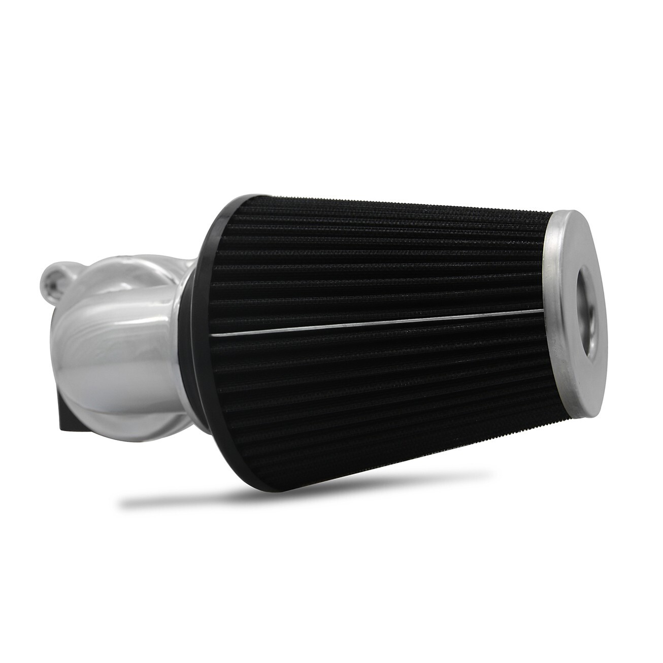 Chrome cone Air cleaner filter For harley Touring FLHX FLHR Electra Glide 08-16