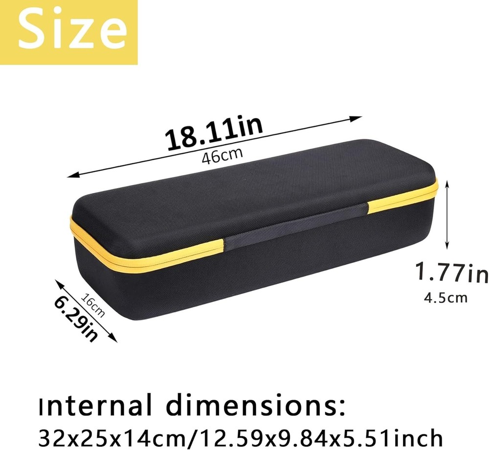 Hard Tool Case replacement for DEWALT DCS380B/DCS380P1 Cordless Reciprocating Sa
