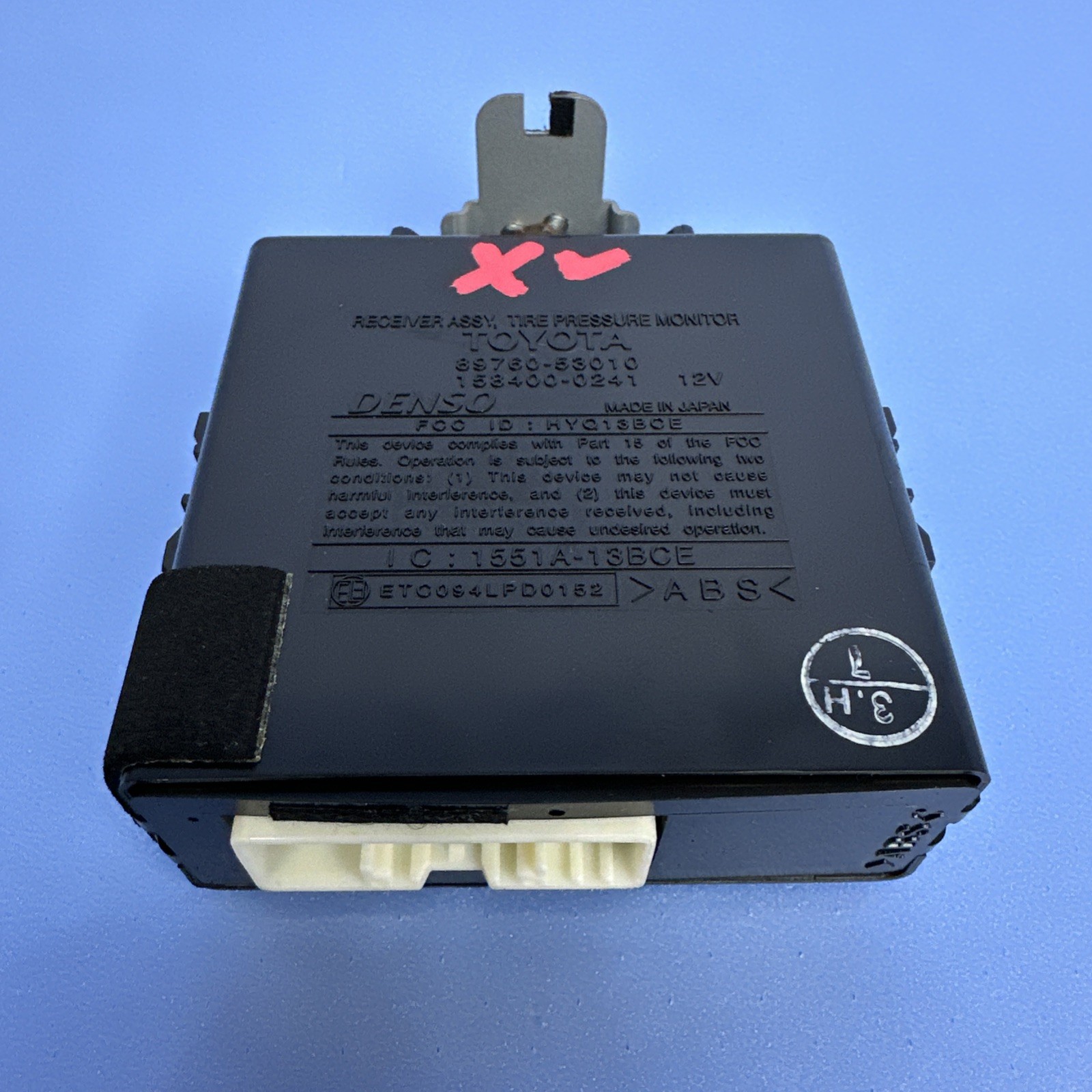 2006-2012 Lexus IS250 IS350 Tire Pressure Monitor Module TPMS OEM 89760-53010