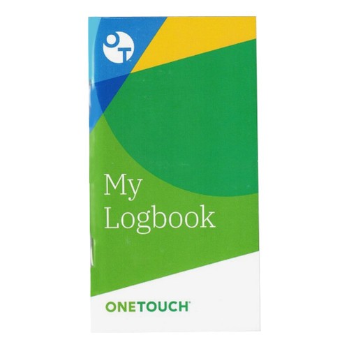 OneTouch Logbook [5 Count] - Diabetic Log Keep records for 150 Weeks