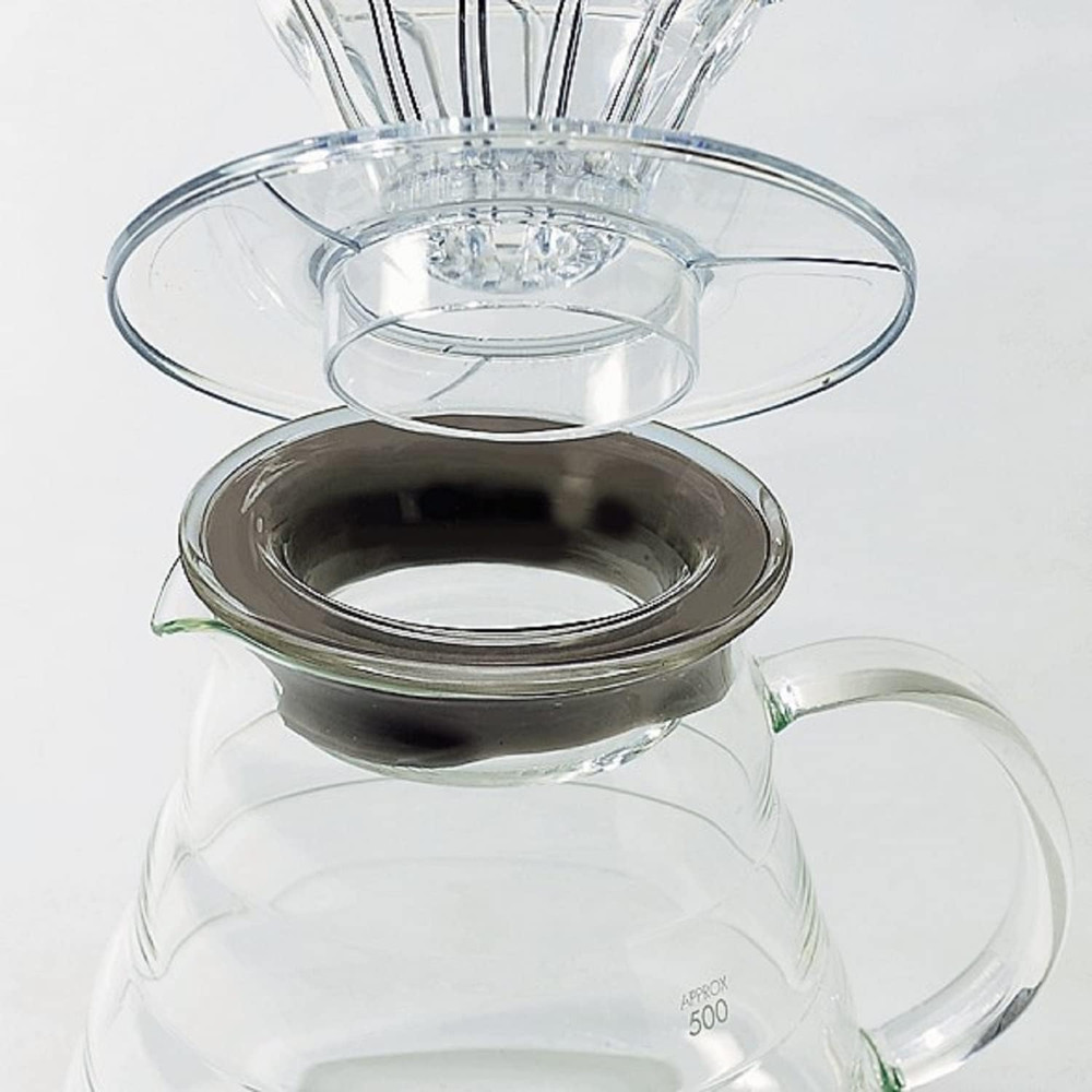 Hario V60 Glass Range Coffee Server, 600Ml, Clear
