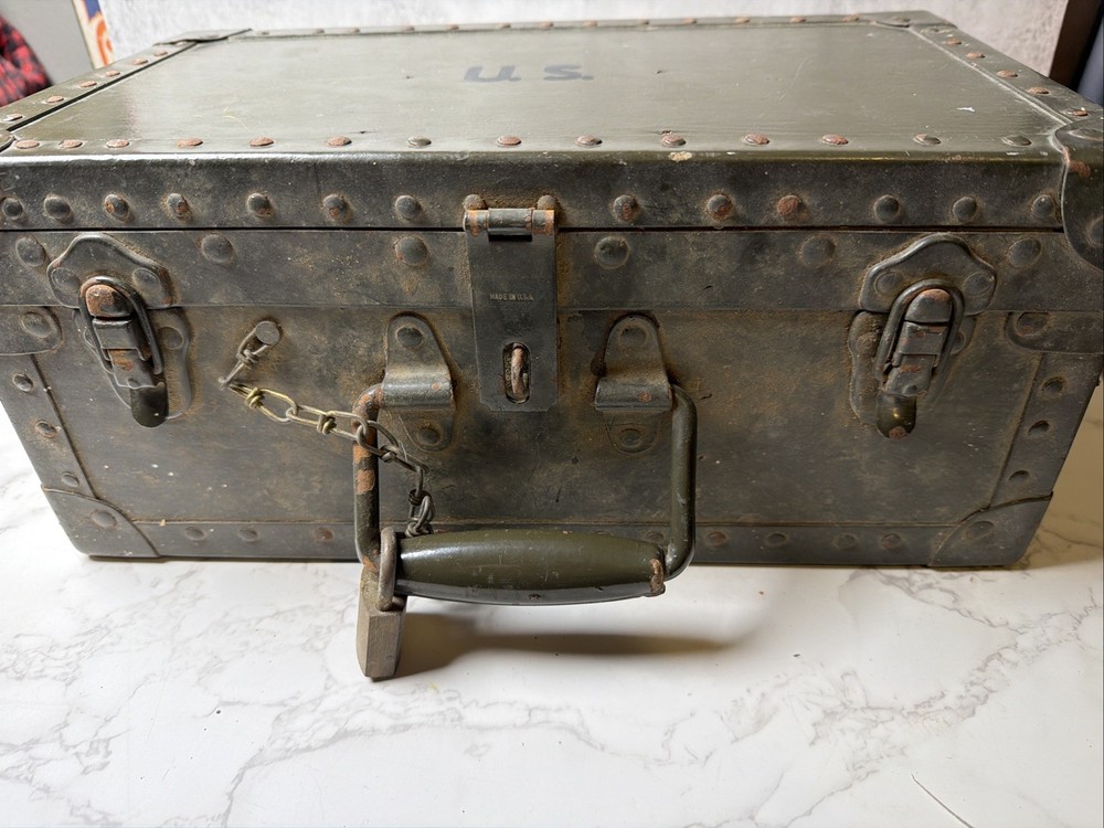 US Army Barber Kit Case VINTAGE
