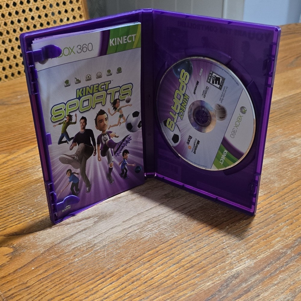 Microsoft Xbox 360 Kinect Motion Camera with 6 Kinect Games Kinect Adventures