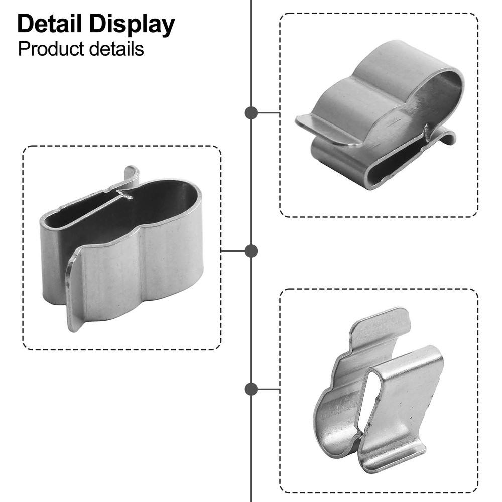 Solar Panel Clips Home Use Office Use Easy Installation No Tools Required