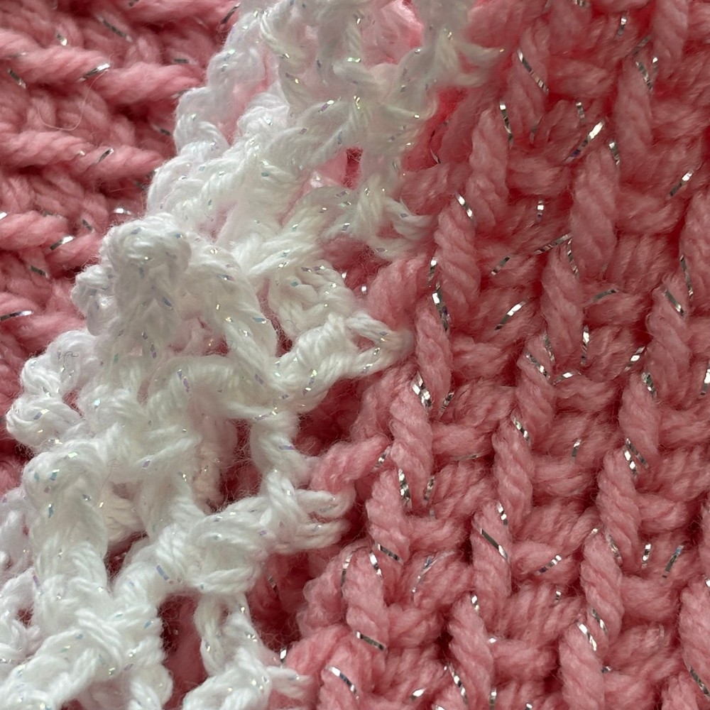 Handmade Pink Shimmer Cat Sack