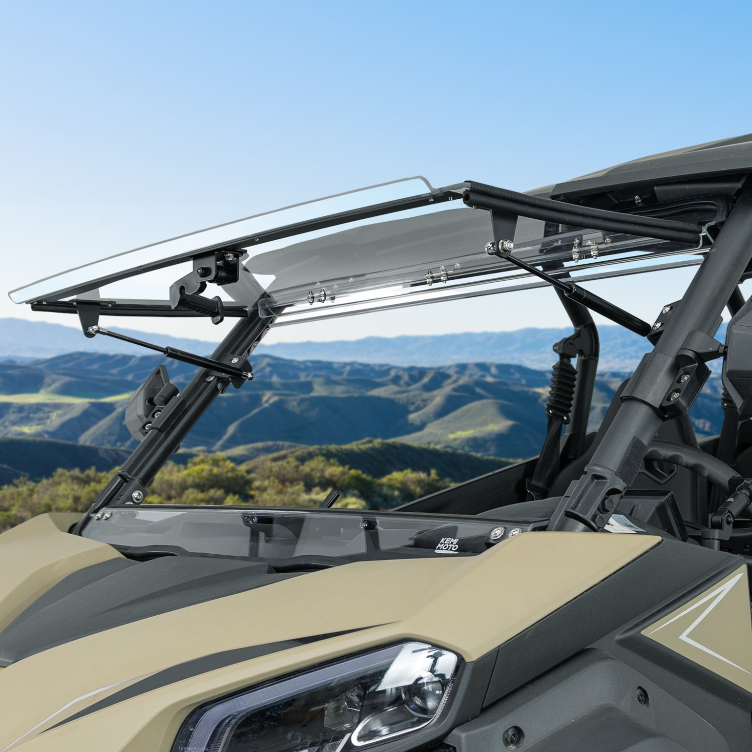 3-IN-1 Flip Windshield  for CFMOTO ZForce 950 Sport Trail / 800 Trail 2023-2026