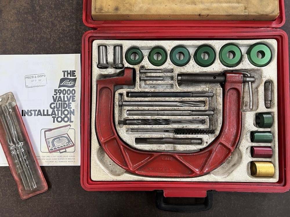 Lisle 59000 Valve Guide Installation Tool Set
